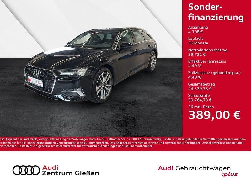 Mythosschwarz metallic Gebraucht 2023 Audi A6 Advanced Plus Kombi | 43.830 € (Superpreis) - Bild 1/4
