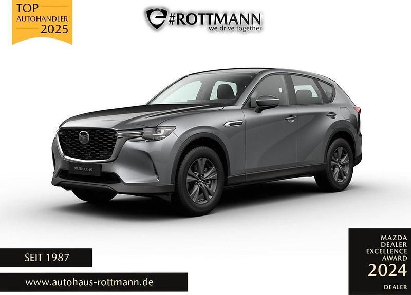 Grau Neu 2025 Mazda CX-60 Prime-Line SUV | 44.670 € (Superpreis) - Bild 1/4