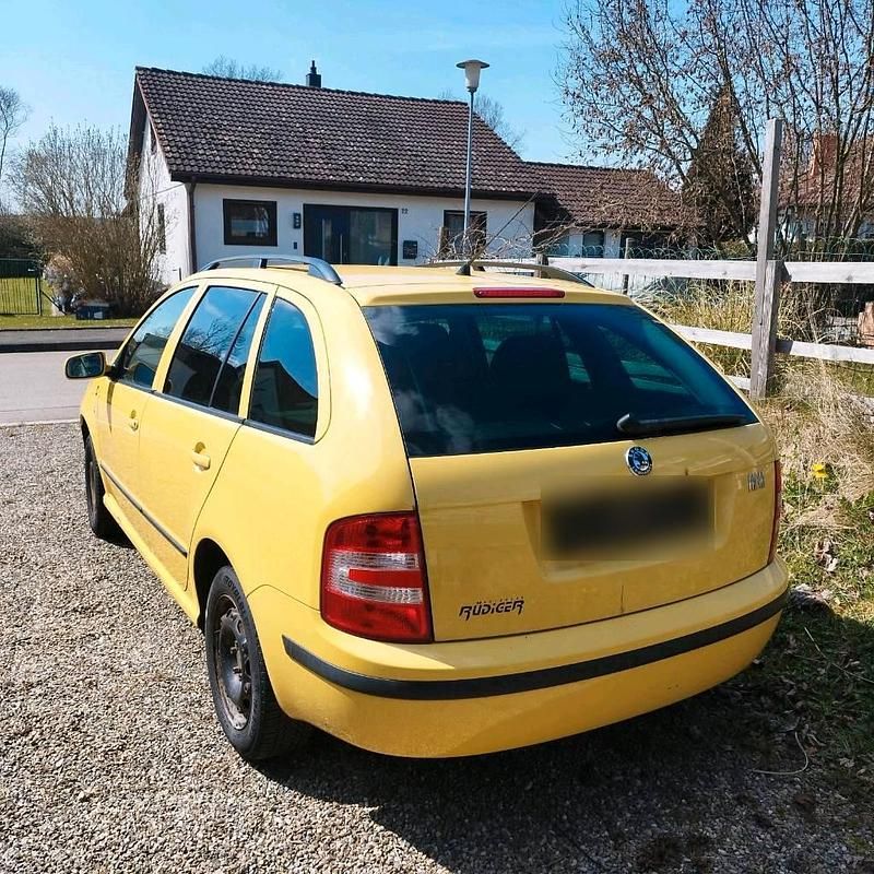 Gebraucht Skoda Fabia 75 PS (55 kW) 2005 Gelb Kombi