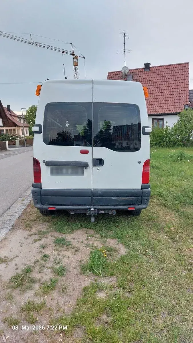 Używany Renault Master 90 KM (66 kW) 2003 Biały Minivan