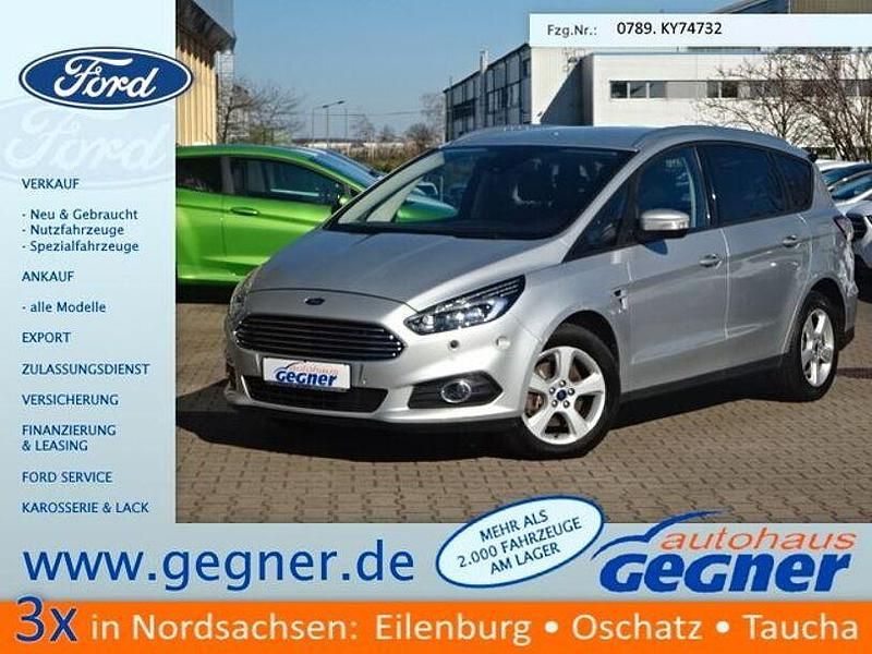 Silber Gebraucht 2020 Ford S-MAX Business Edition Van / Kleinbus | 15.740 € (Superpreis) - Bild 1/4