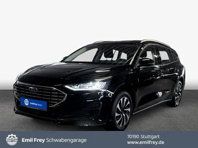Schwarz Gebraucht 2022 Ford Focus Titanium Kombi | 19.500 € (Guter Preis) - Bild 1/4