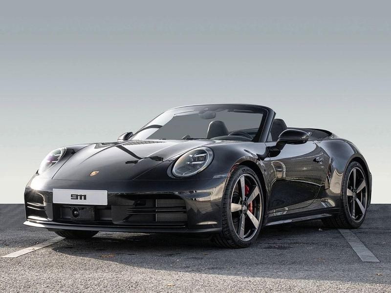Schwarz Neu 2025 Porsche 911 Carrera 4S Cabriolet Cabrio | 201.412 € (Fairer Preis) - Bild 1/4