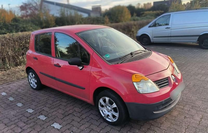 Gebraucht Renault Modus Authentique 75 PS (55 kW) 2006 Rot Van / Kleinbus