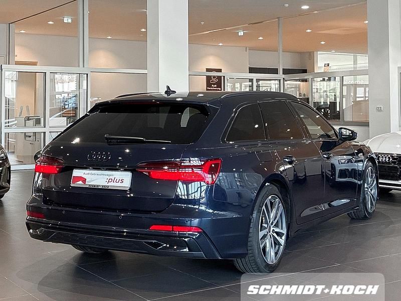 Usado Audi A6 S-Line 204 CV (150 kW) 2024 Azul Familiar