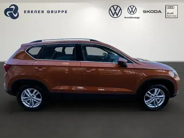 Gebraucht Seat Ateca 4Drive 150 PS (110 kW) 2019 Orange SUV