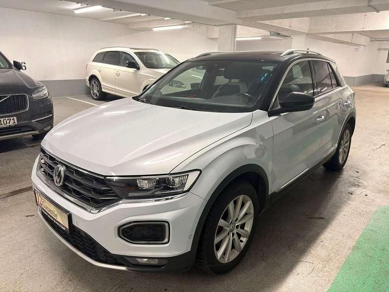 White silver Gebraucht 2018 VW T-Roc Sportline SUV | 18.999 € (Guter Preis) - Bild 1/4