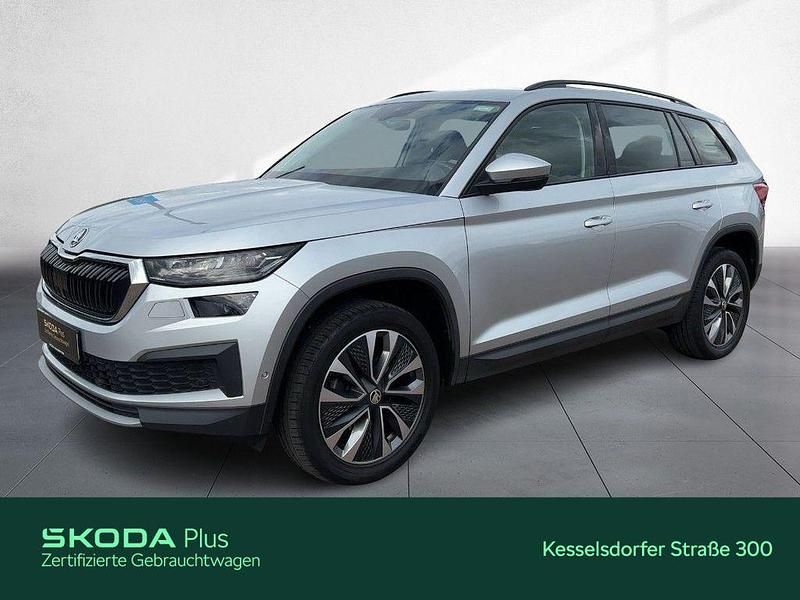 8e brilliantsilber metallic Gebraucht 2022 Skoda Kodiaq Ambition SUV | 32.980 € (Fairer Preis) - Bild 1/4