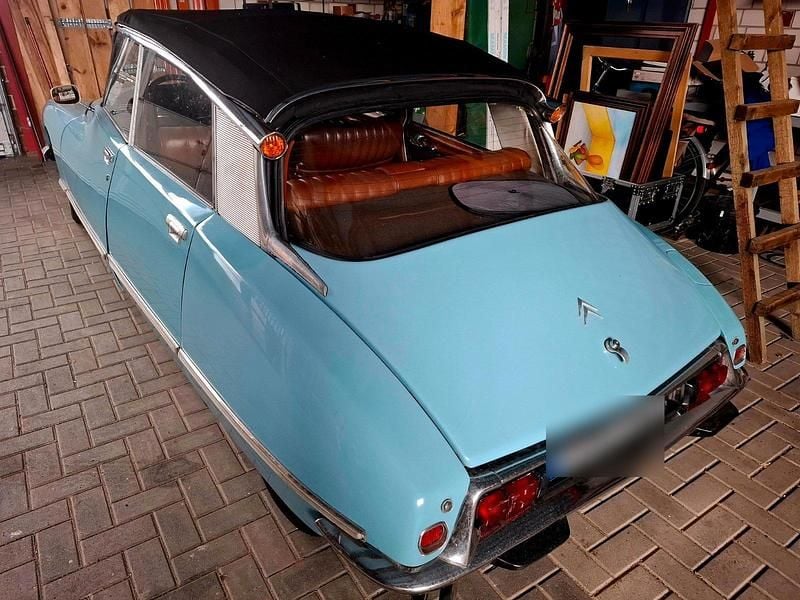 Gebraucht Citroën DS 98 PS (72 kW) 1972 Blau Cabrio