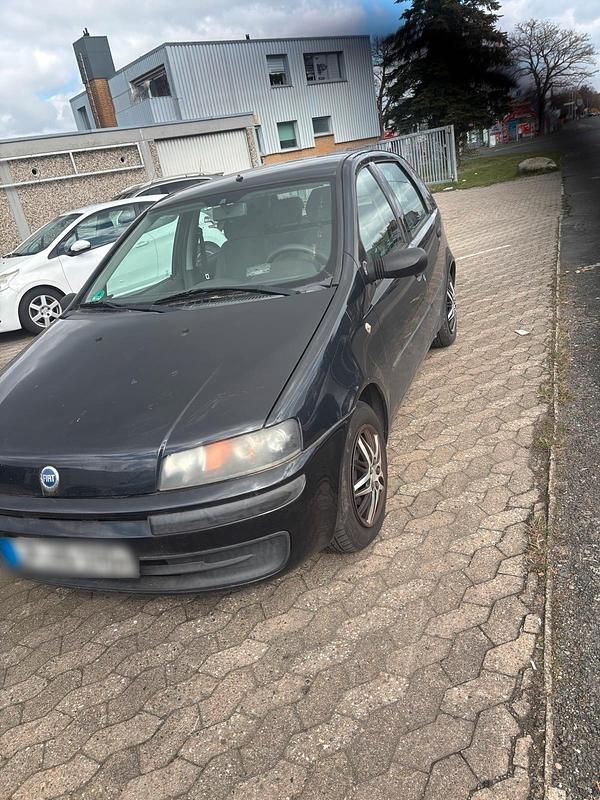 Gebraucht Fiat Punto 60 PS (44 kW) 2002 Schwarz Kleinwagen