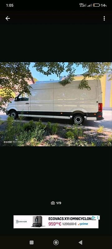 Gebraucht VW Crafter 140 PS (102 kW) 2019 Weiß Van