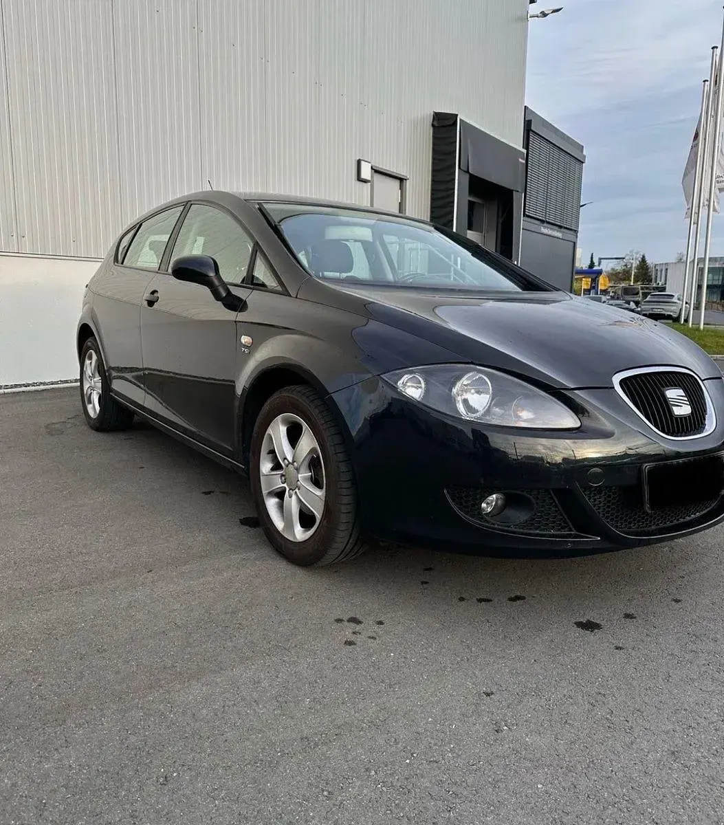 Gebraucht Seat Leon Comfort 125 PS (91 kW) 2009 Schwarz Kleinwagen