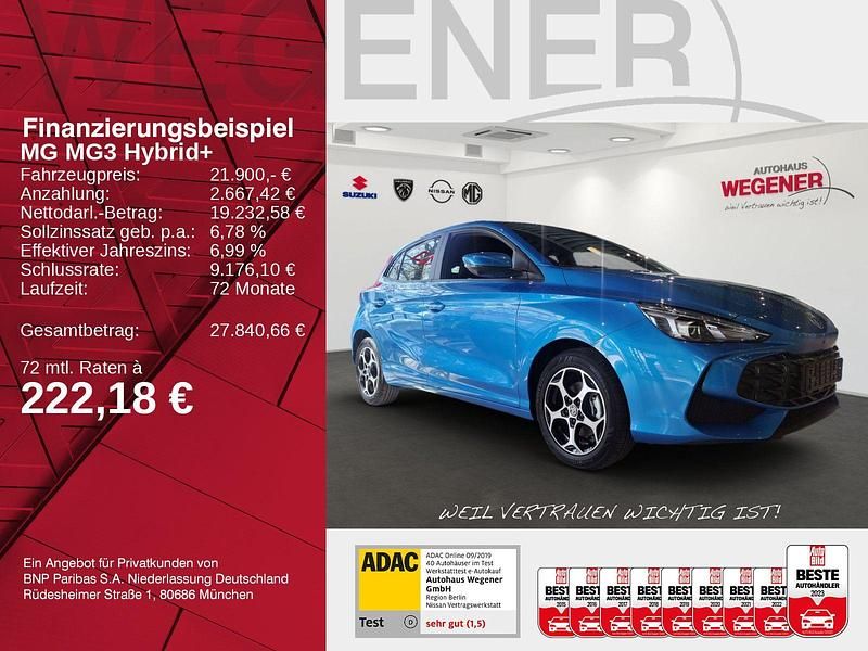 Gebraucht MG MG3 Luxury 194 PS (142 kW) 2025 Como blue Kleinwagen