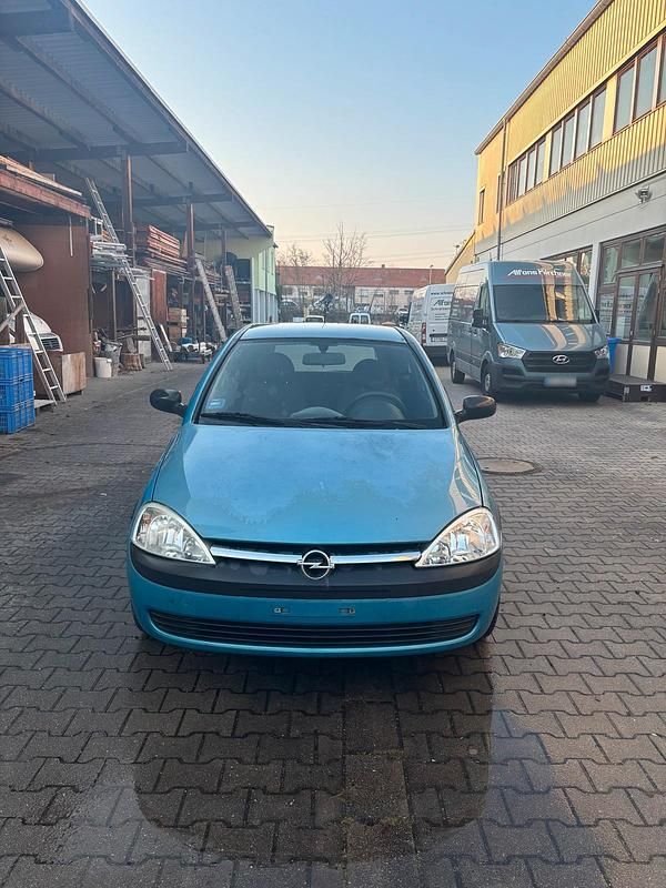 Gebraucht Opel Corsa 58 PS (42 kW) 2003 Blau Kleinwagen