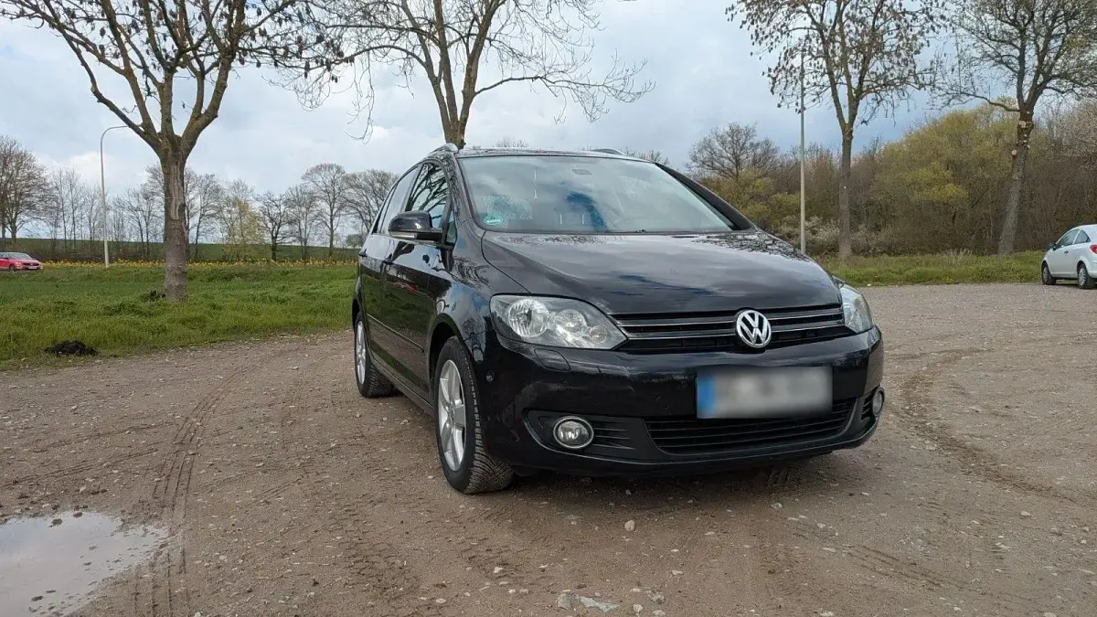 Gebraucht VW Golf Plus 105 PS (77 kW) 2010 Schwarz Van / Kleinbus