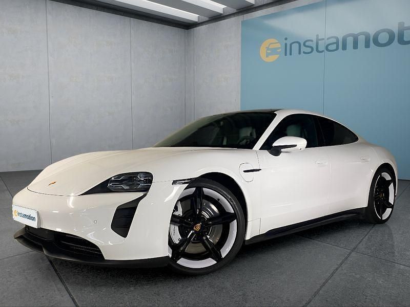 Weiß Gebraucht 2023 Porsche Taycan GTS Limousine | 89.199 € (Fairer Preis) - Bild 1/4