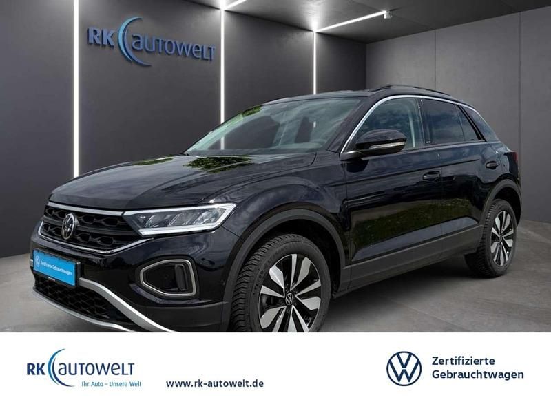 Deep black perleffekt Gebraucht 2024 VW T-Roc Move SUV | 24.990 € (Fairer Preis) - Bild 1/3