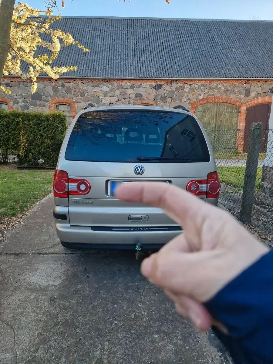 Gebraucht VW Sharan Trendline 140 PS (102 kW) 2006 Gelb Van / Kleinbus