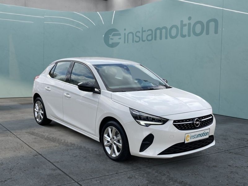 Weiß Gebraucht 2023 Opel Corsa Elegance Kleinwagen | 22.630 € - Bild 1/4