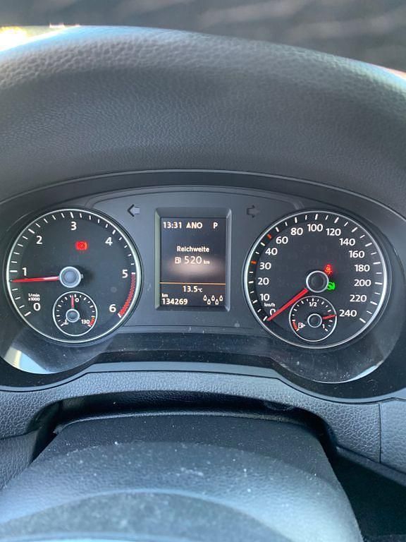 Gebraucht VW Sharan Comfortline 184 PS (135 kW) 2016 Blau Van / Kleinbus