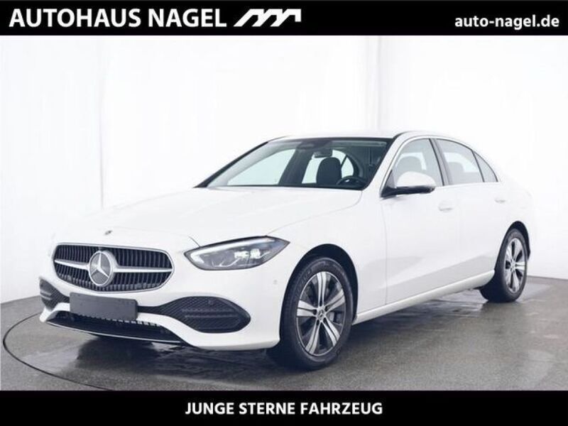 Unilack polarweiß Gebraucht 2024 Mercedes C300e Avantgarde Limousine | 41.689 € (Superpreis) - Bild 1/4