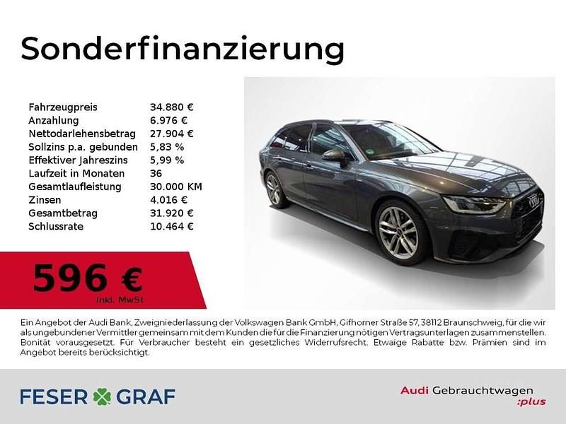 Gebraucht Audi A4 S-Line 265 PS (194 kW) 2023 Daytonagrau perleffekt Kombi