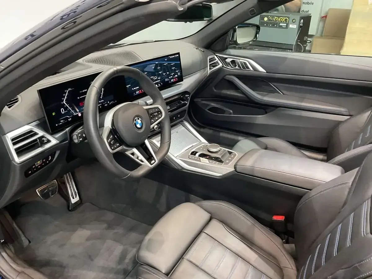 Gebraucht BMW 420 Cabriolet Comfort Edition 184 PS (135 kW) 2025 Bmw individual tansanitblau Cabrio