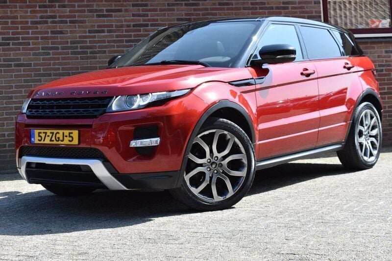 Rot Gebraucht 2012 Land Rover Range Rover evoque Prestige SUV | 11.799 € (Fairer Preis) - Bild 1/4