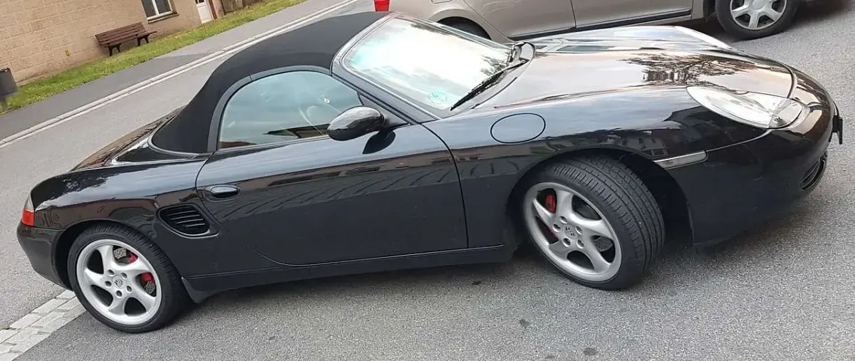 Gebraucht Porsche Boxster S 252 PS (185 kW) 2002 Schwarz Cabrio