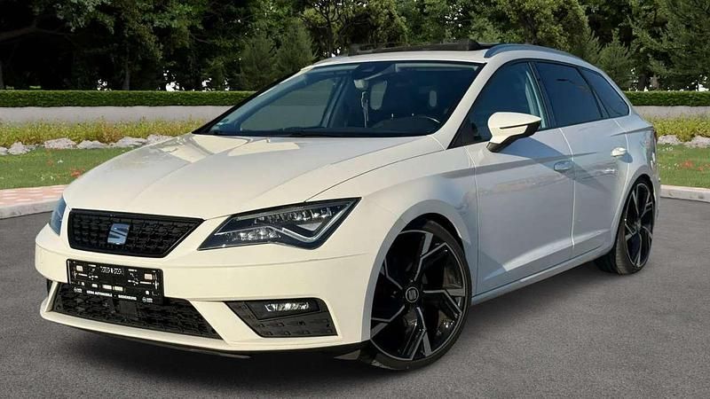 Weiß Gebraucht 2017 Seat Leon Style Kombi | 9.499 € (Fairer Preis) - Bild 1/4