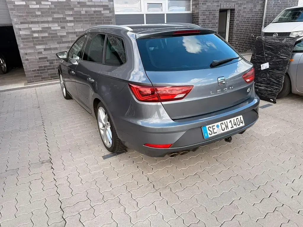 Brugt Seat Leon ST FR 184 HK (135 kW) 2017 Grå Stationcar