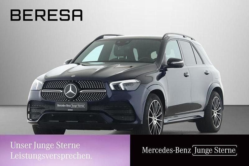 Blau Gebraucht 2022 Mercedes GLE350 AMG SUV | 54.990 € - Bild 1/3