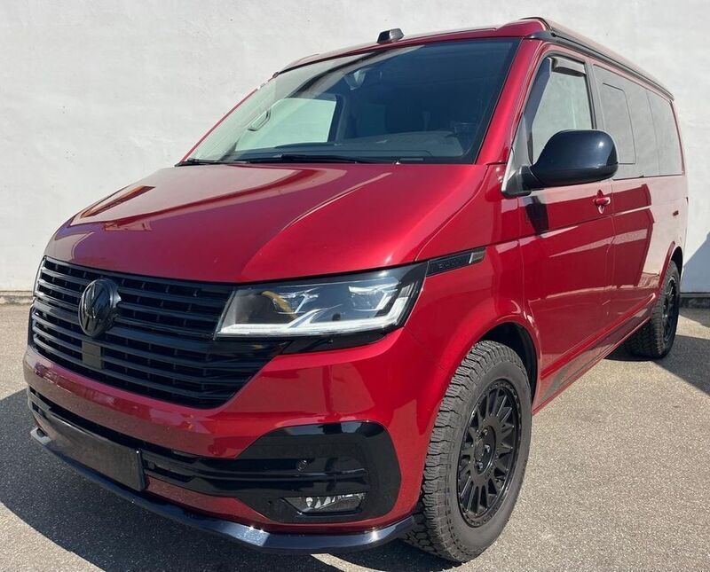 Fortanarot metallic Gebraucht 2022 VW T6.1 California Van | 71.995 € - Bild 1/4
