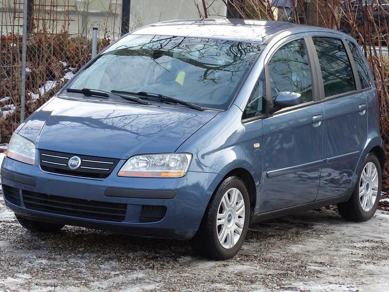 Gebraucht Fiat Idea 95 PS (69 kW) 2005 Blau Van / Kleinbus