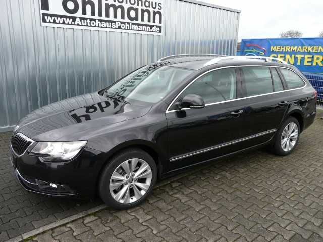 Gebraucht Skoda Superb Elegance 140 PS (102 kW) 2014 Schwarz metallic Kombi