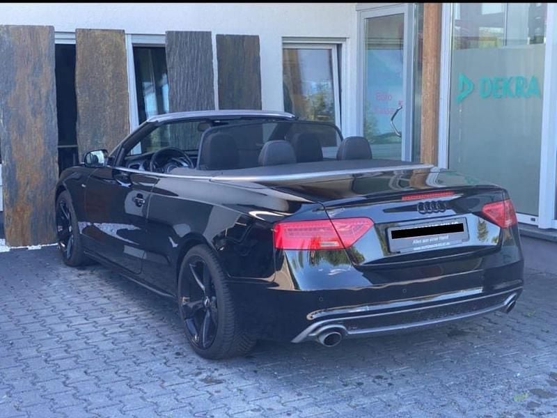 Gebraucht Audi A5 Cabriolet S-Line 177 PS (130 kW) 2015 Schwarz Cabrio