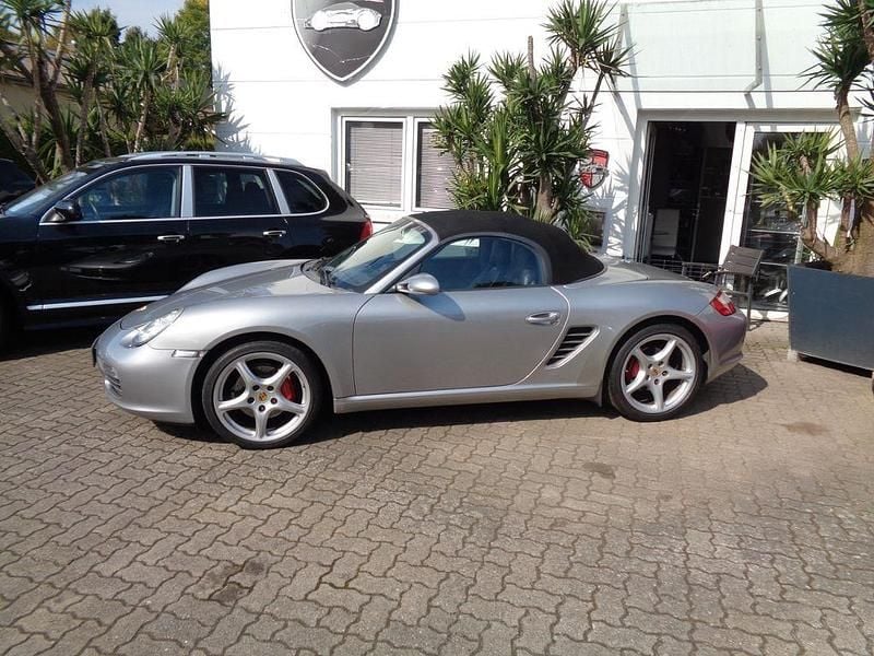 Silber Gebraucht 2005 Porsche Boxster S Cabrio | 22.900 € (Guter Preis) - Bild 1/4