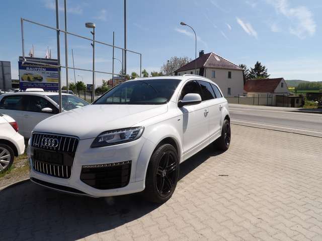 Weiß Gebraucht 2015 Audi Q7 S-Line SUV | 22.999 € (Fairer Preis) - Bild 1/4