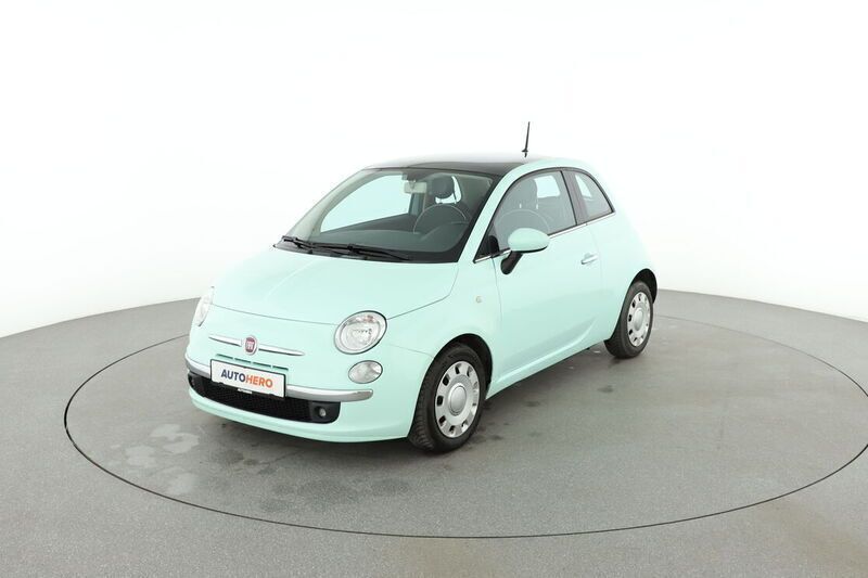 Grün Gebraucht 2014 Fiat 500 Lounge Limousine | 7.120 € (Fairer Preis) - Bild 1/4