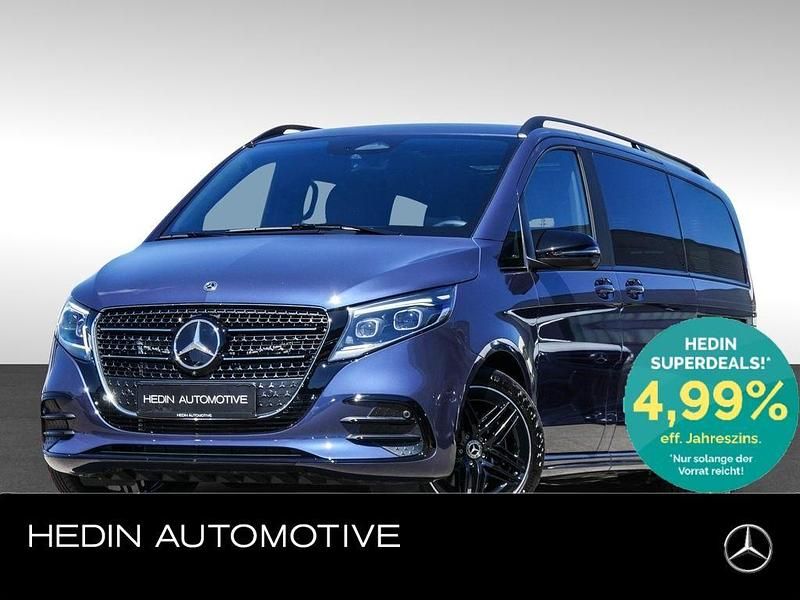Blau Gebraucht 2025 Mercedes V300 Avantgarde Van / Kleinbus | 88.893 € - Bild 1/4