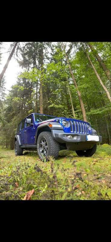 Blau Gebraucht 2019 Jeep Wrangler Unlimited Rubicon SUV | 42.990 € (Fairer Preis) - Bild 1/4