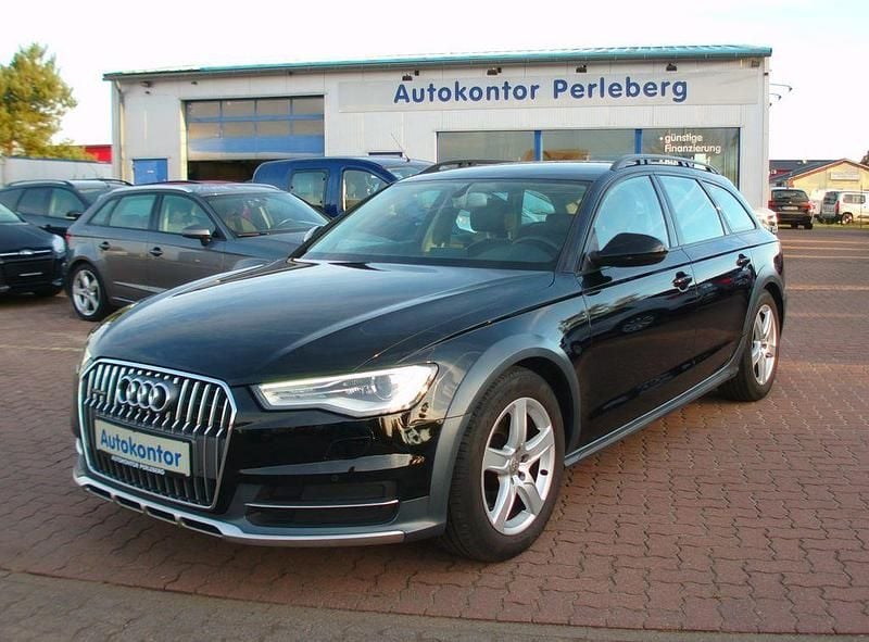 Schwarz Gebraucht 2018 Audi A6 Allroad Business Kombi | 17.499 € (Guter Preis) - Bild 1/4