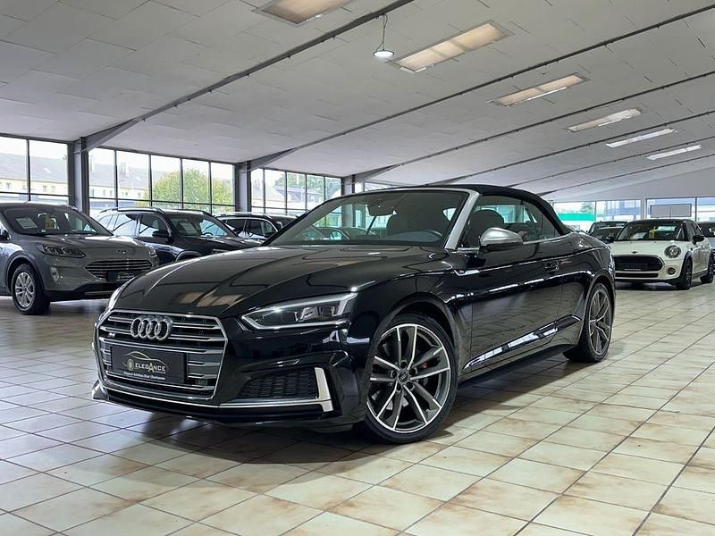 Brillantschwarz Gebraucht 2018 Audi S5 Cabriolet Sport Cabrio | 30.500 € (Guter Preis) - Bild 1/4