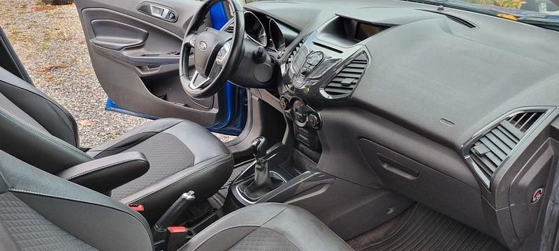 Blau Gebraucht 2016 Ford Ecosport S SUV | 4.995 € (Superpreis) - Bild 1/4