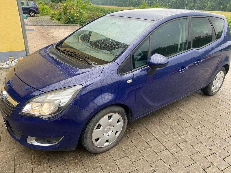 Gebraucht Opel Meriva Edition 95 PS (69 kW) 2016 Royal blau (s2) Van / Kleinbus