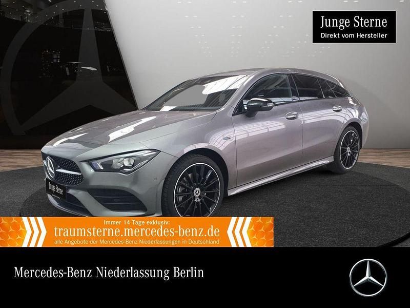 Grau Gebraucht 2021 Mercedes CLA250e Shooting Brake AMG Kombi | 29.890 € (Fairer Preis) - Bild 1/3