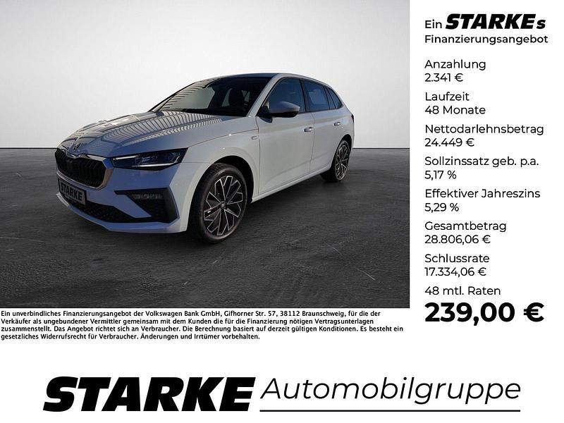 Schwarz (schwarzmagic perleffekt) Gebraucht 2024 Skoda Scala Tour Kleinwagen | 26.490 € (Teuer) - Bild 1/4