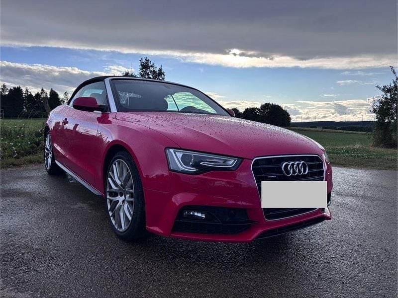 Rot Gebraucht 2016 Audi A5 Cabriolet Sport Cabrio | 17.500 € (Guter Preis) - Bild 1/4