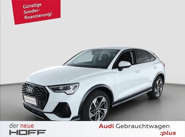 Gletscherweiß metallic Gebraucht 2025 Audi Q3 Sportback S-Line SUV | 46.775 € (Etwas zu teuer) - Bild 1/4