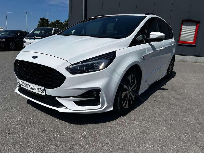 Frozen white Gebraucht 2023 Ford S-MAX ST-Line Van / Kleinbus | 33.990 € (Teuer) - Bild 1/4